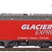 Bemo 1462 256 MGB HGe 4/4 II 106 „Glacier Express“, AC 3L, digital MM/DCC mit Sound - H0 | Bild 1