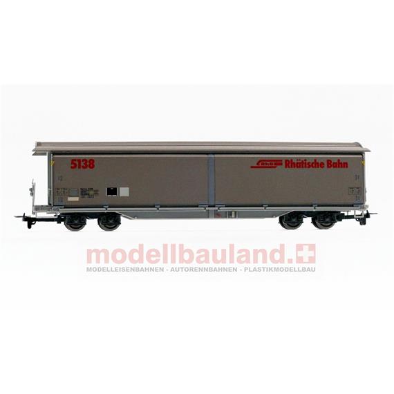 Bemo 2288 111 RhB Hai-tvz 5138 Schiebewandwagen - H0m