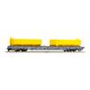 Bemo 2291 116 RhB R-w 8216 ACTS-Tragwagen mit Aushubmulden, H0m (1:87)