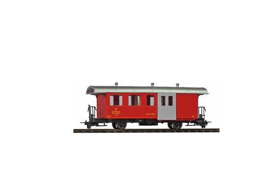 Bemo 3237 283 DFB BD 2503 Zweiachser mit Gepäckabteil, H0m (1:87)