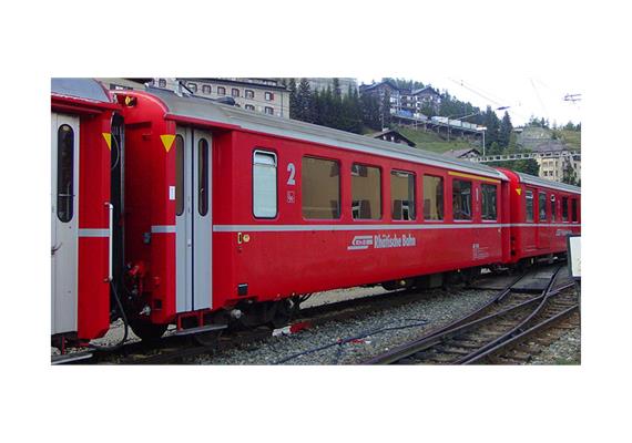 Bemo 3256 143 RhB AB 1543 Einheitswagen I BB rot - H0m (1:87) | Bild 2