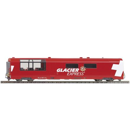 Bemo 3289 132 RhB WRp 3832 Panorama-Servicewagen GEX, H0m