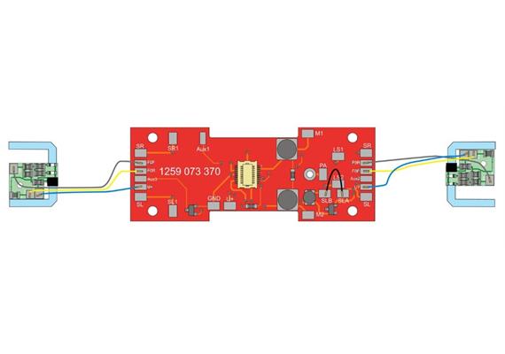 Bemo 5159 370 Umbausatz LED-Beleuchtung Next18 für Ge 4/4 III | Bild 2