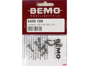 Bemo 5458 100 Kurzkupplung für 1258 / 1259 / 1262, 10 Stück - H0m (1:87)