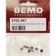 Bemo 5702 067 Befestigungsbolzen RHB-grau 3002 006 007, 10 Stück - H0m (1:87)