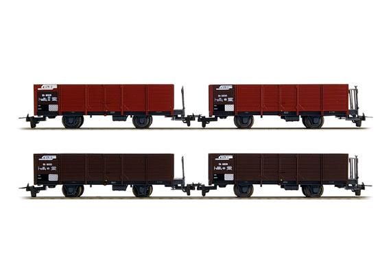 Bemo RhB 4er Set Ek braun 80er/90er Jahre | Bild 1