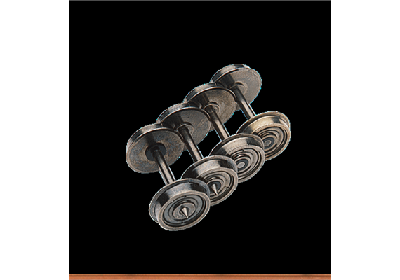 BRAWA 2181 AC-Scheibenradsatz Spitzlager für Wagen Nr. 2020/2025 (Stück)