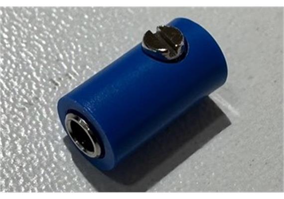 Brawa 3045 Muffen rund 2,5 mm blau, 10 Stück