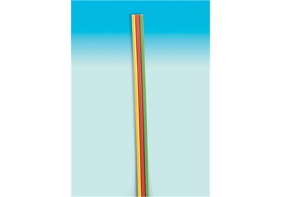 Brawa 32393 Flachbandkabel 3-fach gelb/rot/grün, 25 Meter, 0.14 mm²