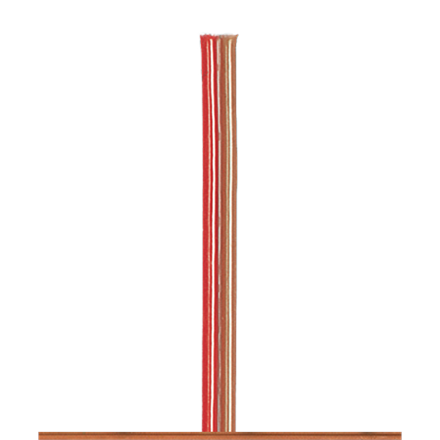 Brawa 32421 Doppellitze 0,25 mm² , 25 m Spule, braun/rot