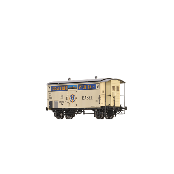 BRAWA 47877 Güterwagen K2 SBB Warteck Basel - H0 (1:87)
