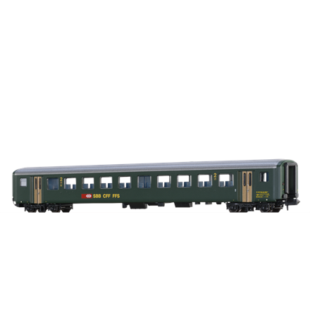 BRAWA 65235 SBB Personenwagen EWII B, N (1:160)