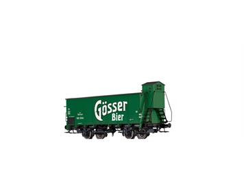 BRAWA 67460 gedeckter Güterwagen G10 "Gösser" BBÖ N