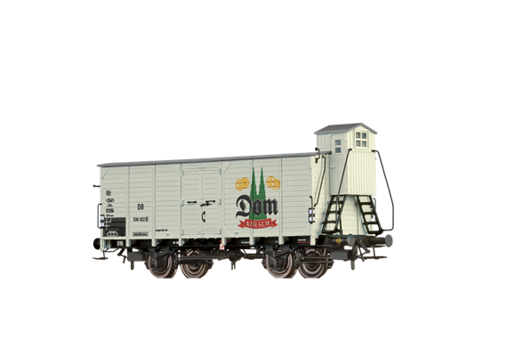 BRAWA 67471 gedeckter Güterwagen G10 "Dom Kölsch" DB N