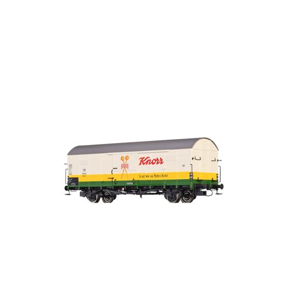 BRAWA 48731 gedeckter Güterwagen Glr 22 DB "Knorr" DB HO