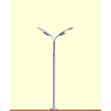 Brawa Peitschenleuchte, doppelt, 2er-Set, Spur H0