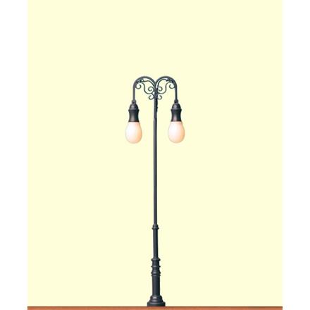 Brawa Platzleuchte, doppelt, 2er-Set Spur H0