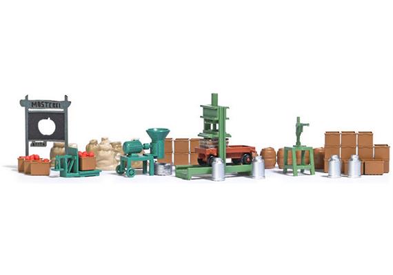 Busch 1178 Mosterei- Set - H0 (1:87) | Bild 1