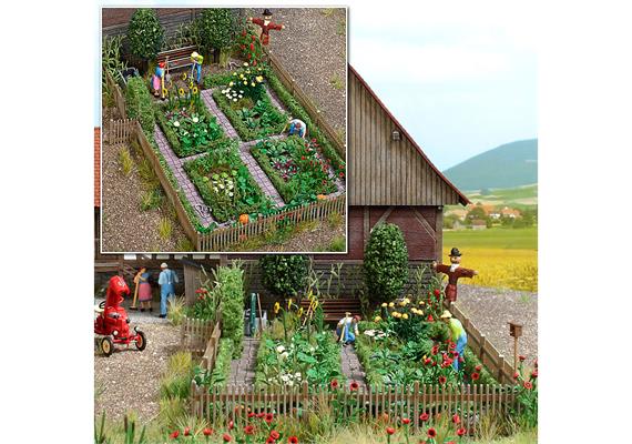 Busch 1254 Bauerngarten - H0 (1:87)
