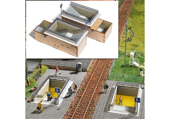 Busch 1465 Fußgängerunterführung - H0 (1:87)