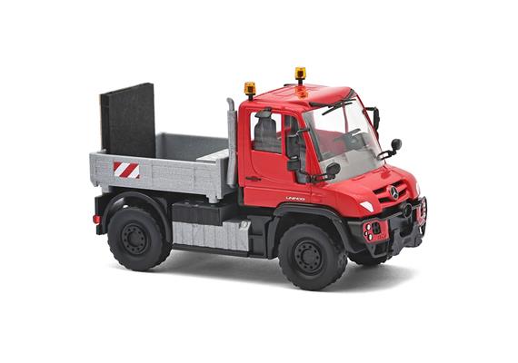 Busch 50937 Mercedes-Benz Unimog U430, Schwertransportbegleitung - H0 (1:87) | Bild 1
