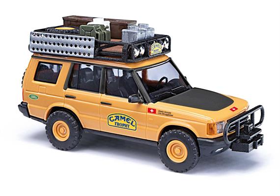 Busch 51938 Land Rover Discovery, Camel Trophy 92 Team Schweiz - H0 (1:87)