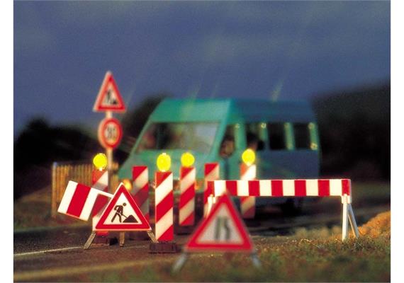 Busch 5937 Baustellenblitz-Set - H0 (1:87)