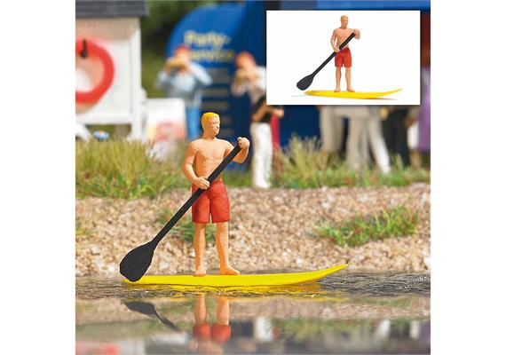 Busch 7864 Stand Up Paddling - H0 (1:87)