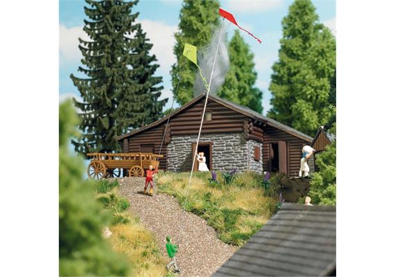 Busch 7866 Action Set: Drachensteigen, H0