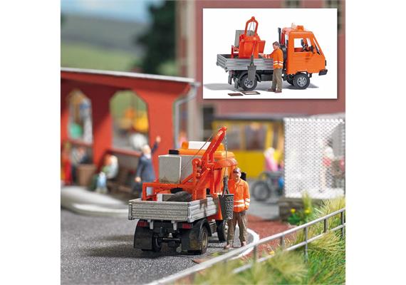 Busch 7880 Action Set: Sinkkastenreinigung, H0