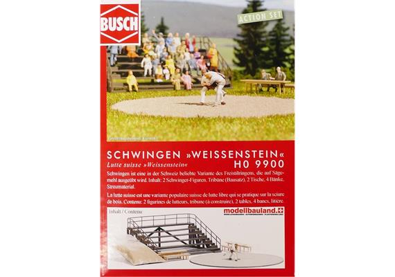 Busch 9900 Set-C Schwinger "Weissenstein", limitierte Sonderserie - H0 (1:87)