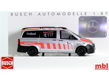 Busch 51100.146 MB Vito Kastenwagen KaPo Luzern, Sonderserie, H0 (1:87)