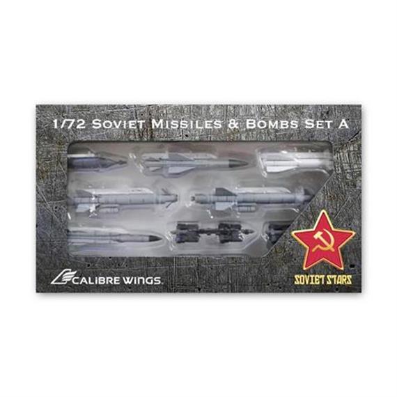Calibre Wings CA72EW Soviet Missiles & Bombs Set A - Massstab 1:72
