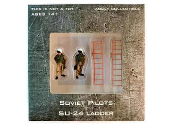 Calibre Wings CA72WS Soviet Pilots + SU-24 Ladder - Massstab 1:72