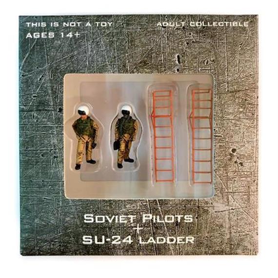 Calibre Wings CA72WS Soviet Pilots + SU-24 Ladder - Massstab 1:72