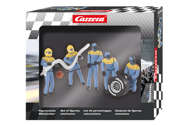 Carrera 20021132 Figurensatz Mechaniker, blau - DIGITAL 124, DIGITAL 132, EVOLUTION | Bild 2