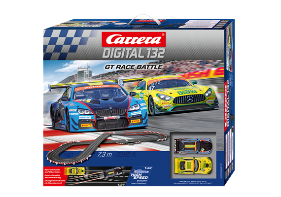 Carrera 20030011 Startpackung D132 GT Race Battle, 7.3m | Bild 1