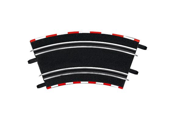 Carrera 20061646 Steilkurve 2/45°, 4 Stück - GO!!! Plus, GO!!!