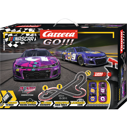 Carrera 20062582 GO!!! NASCAR Talladega Competition 4,9 m Start-Set - Massstab 1:43