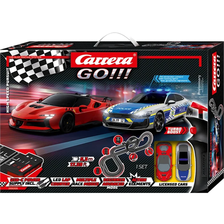 Carrera 20062626 GO!!! High Speed Pursuit - Massstab 1:43