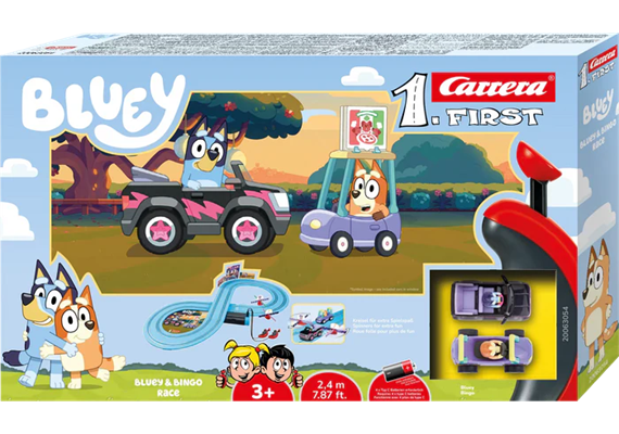 Carrera 20063054 FIRST Bluey & Bingo Race, 2,4 m | Bild 1