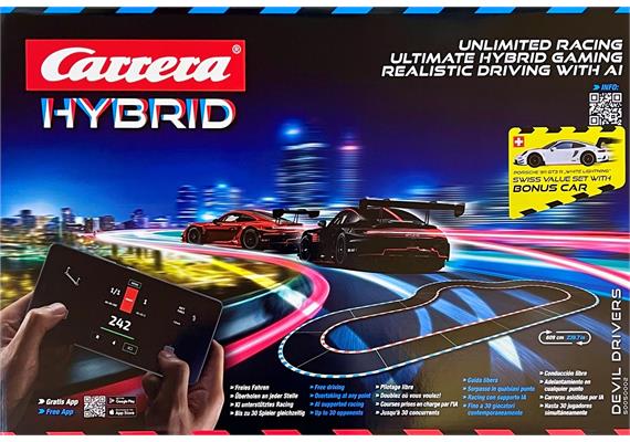 Carrera 50050002-CH Startset Devil Drivers mit 3 Cars-Hybrid (CH) | Bild 1