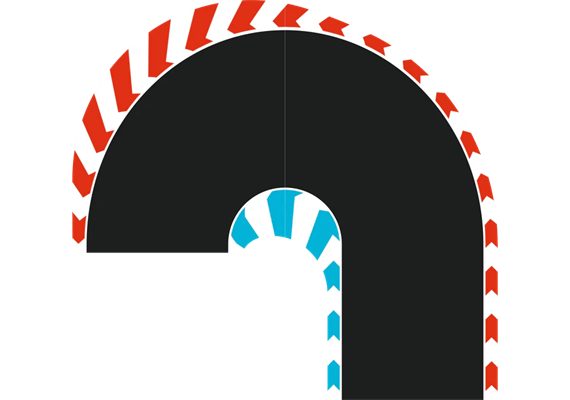 Carrera 50052005 Hybrid Haarnadelkurven 180°, 1x links & 1x rechts | Bild 1