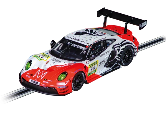 Carrera D124 20023984 Porsche 911 GT3 R "Lionspeed GP, No.24"