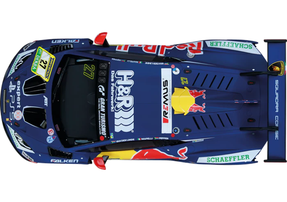 Carrera D124 20023985 Lamborghini Huracán GT3 Evo2 "Abt-Sportsline, No.27" | Bild 3