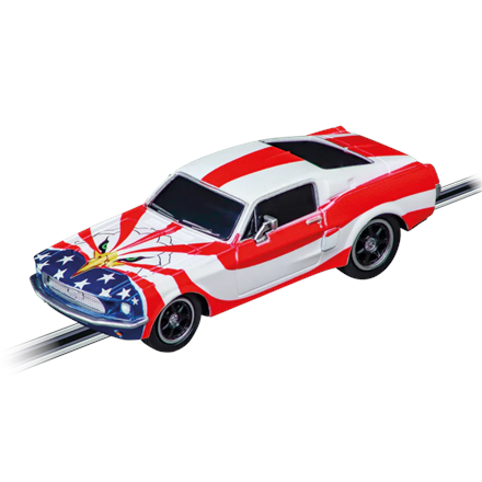 Carrera GO!!! 20064289 Ford Mustang '67 - Stars 'n Stripes