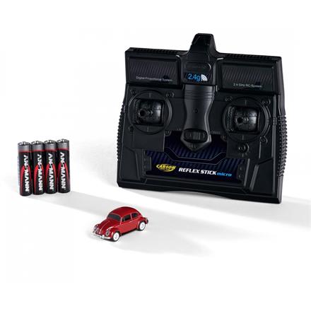 Carson 500504147 VW Beetle rot 2.4G 100% RTR - H0 (1:87)