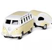 Carson 500504164 VW T1 Samba Bus mit Wohnwagen 2.4GHz 100% - H0 (1:87) | Bild 2