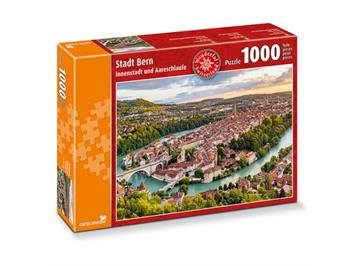 Carta.Media 7284 Puzzle Stadt Bern, 1000 teilig