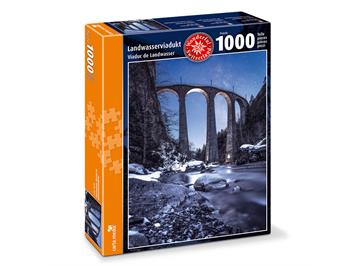 Carta.Media 7911 Puzzle Landwasserviadukt, 1000 Teile